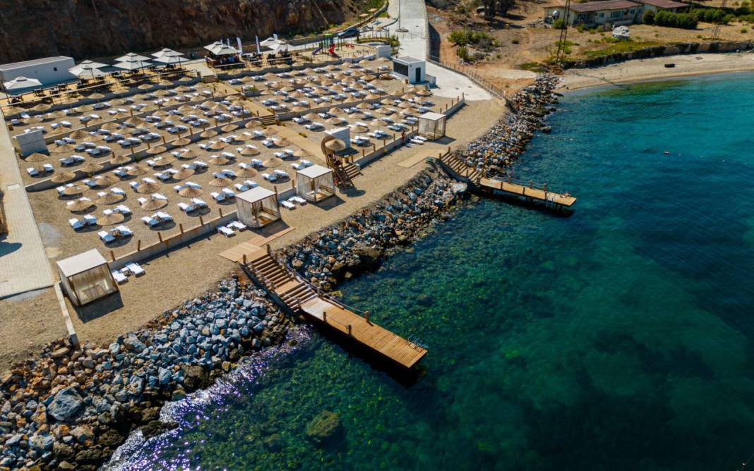 Bodrum Yalıkavak'ta sosyetenin kalbine mavi bayraklı halk plajı: Bakan Ersoy tarih verdi 4